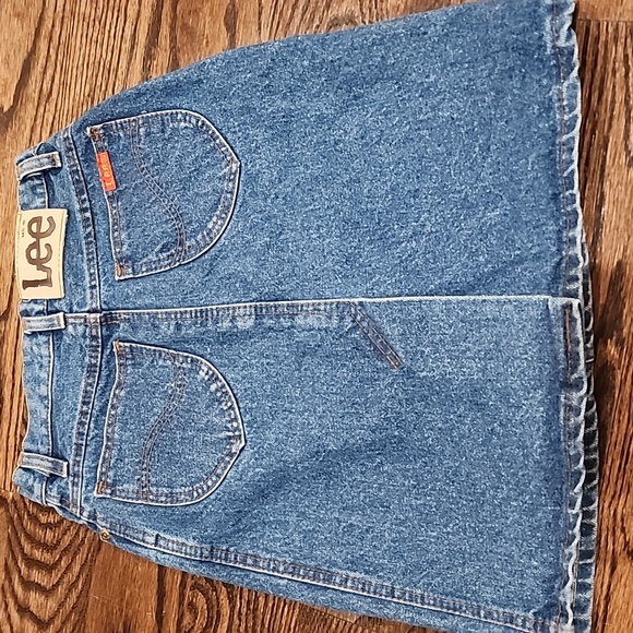 Vintage Lee Denim Skirt - Picture 4 of 6